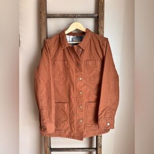 Flannel Lined Barn Coat Canvas Field Jacket